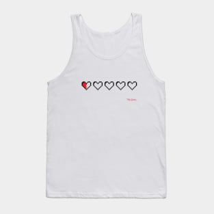 8-Bit Heart Tank Top